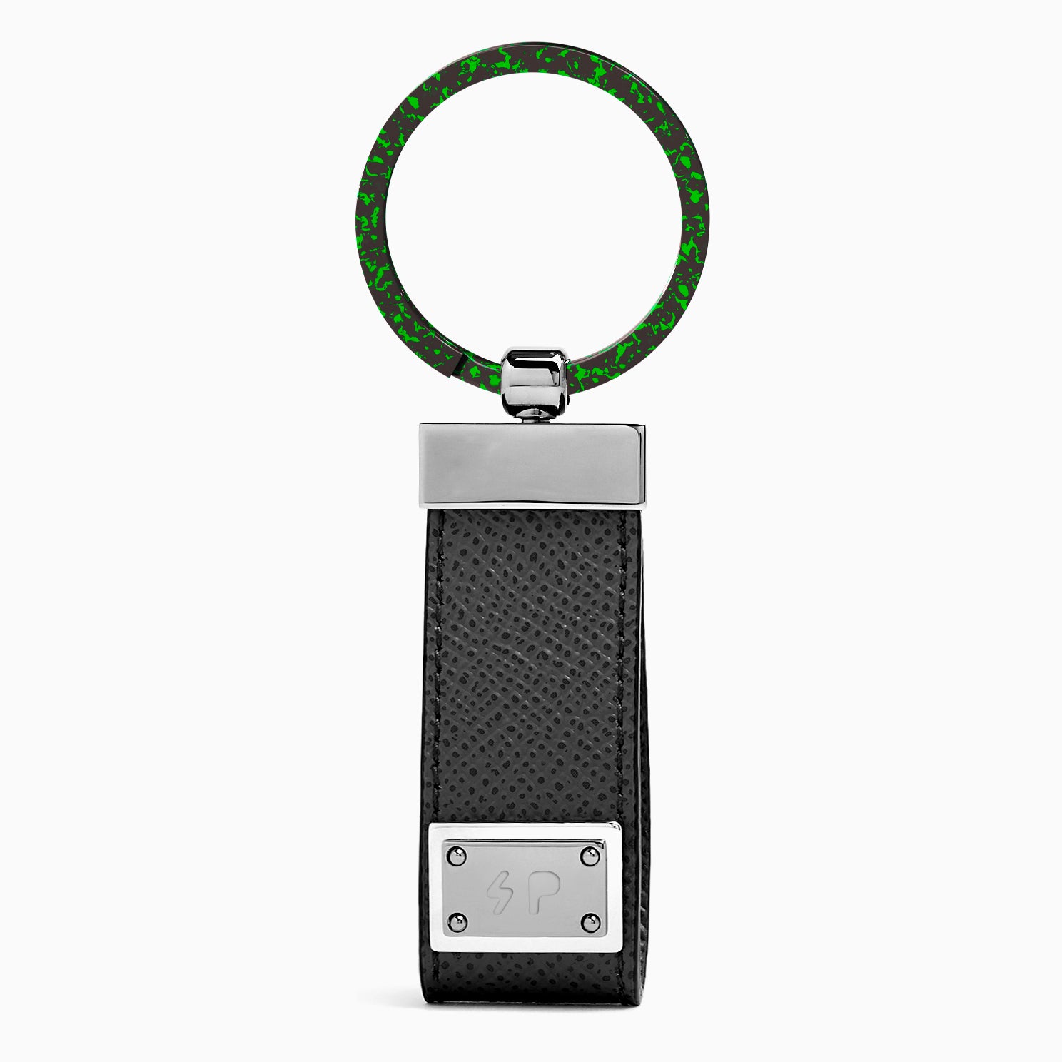 1.18" Premium Key Rings 5x Coatings (Iguana Green)