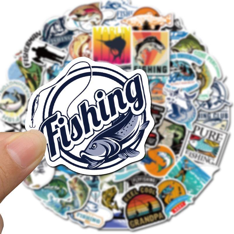 Fishing Stickers 50Pcs – Silipac