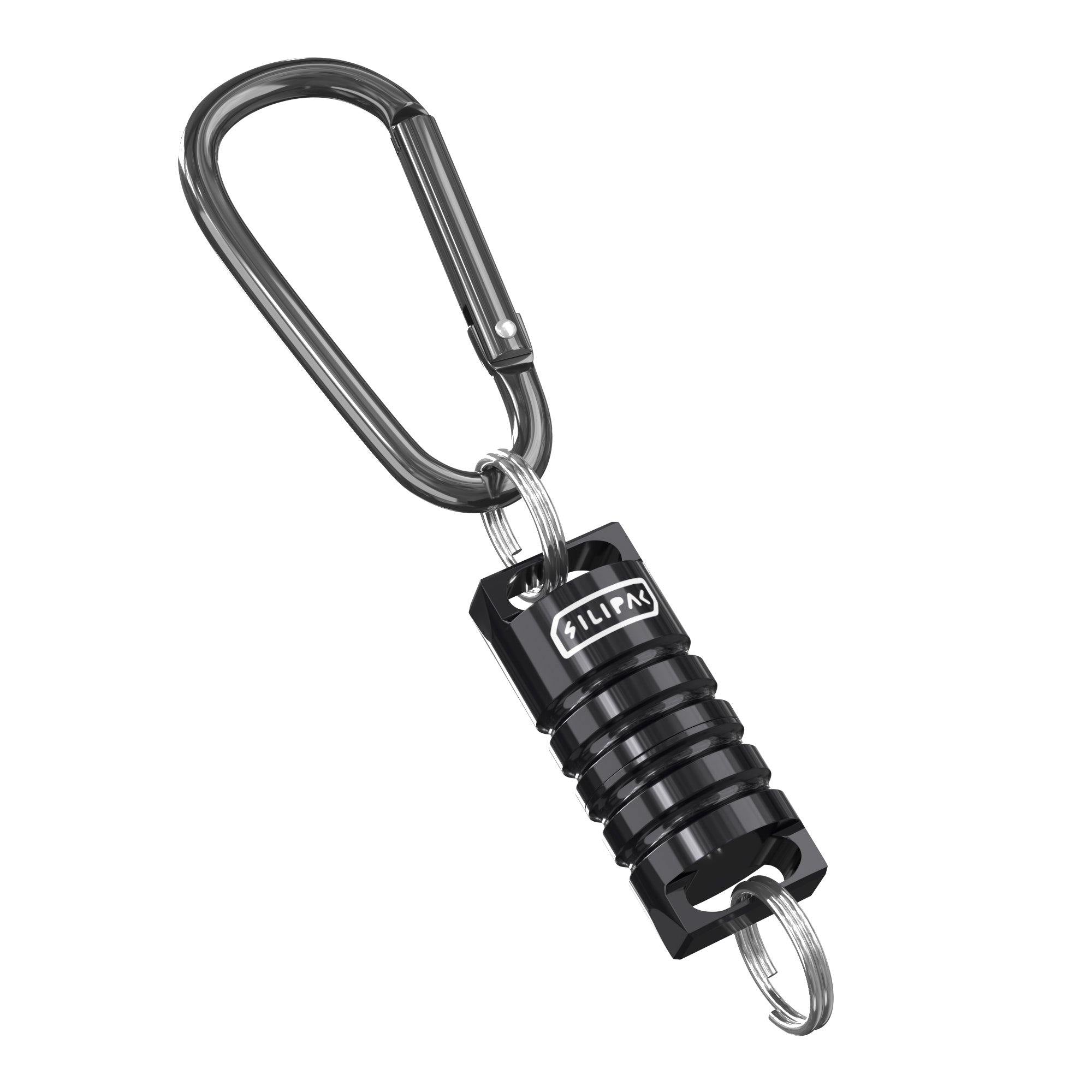 EDC Mag Beads - Titanium magnet connector (Black Polished) - Silipac