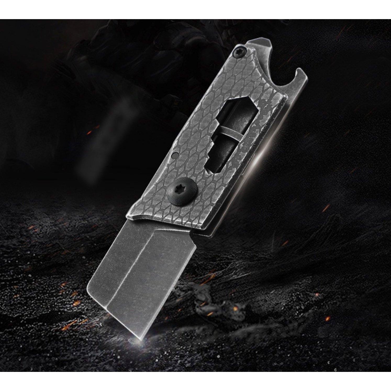 Keychain Knife Steel with Opener - Silipac