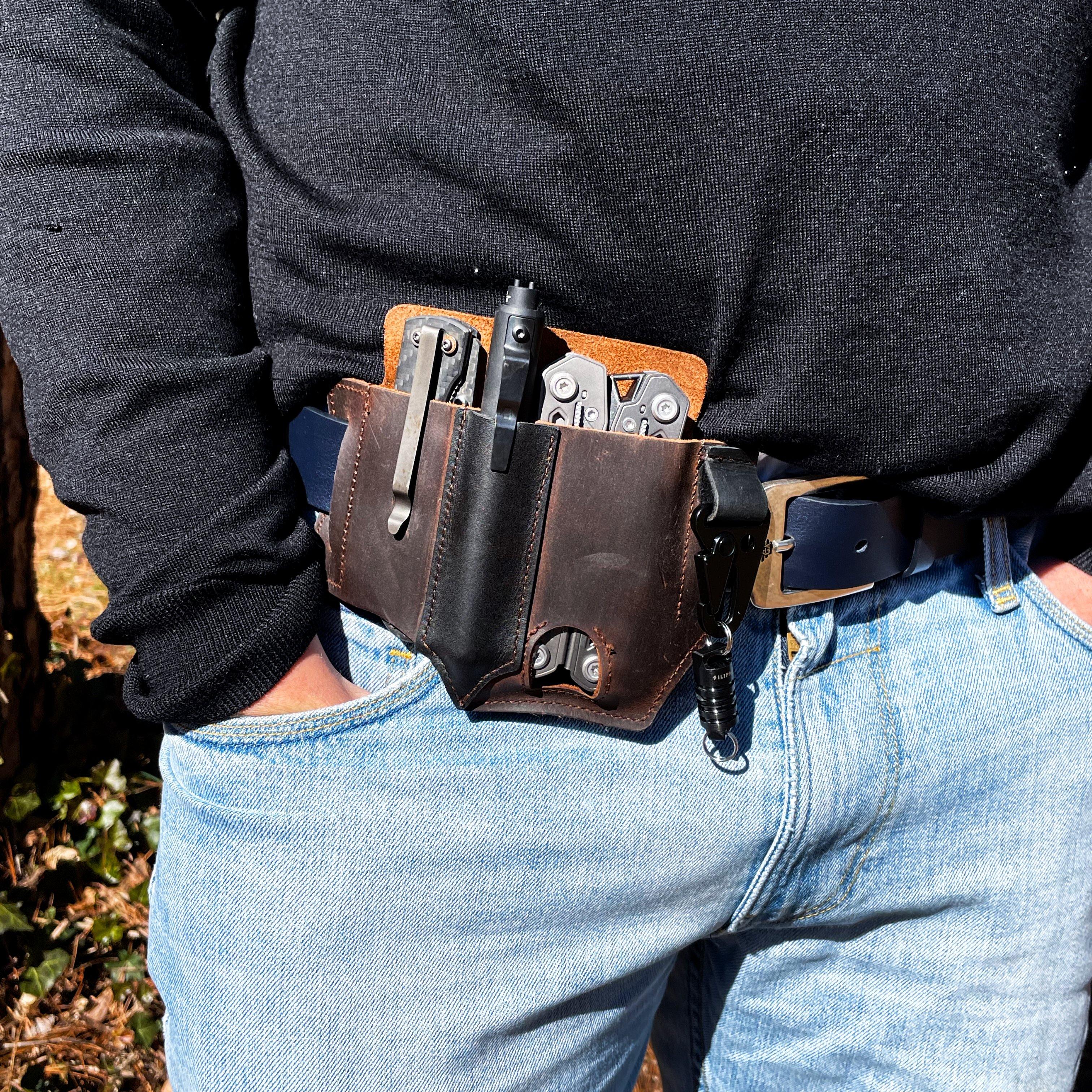 EDC Belt Leather Pouch - Silipac