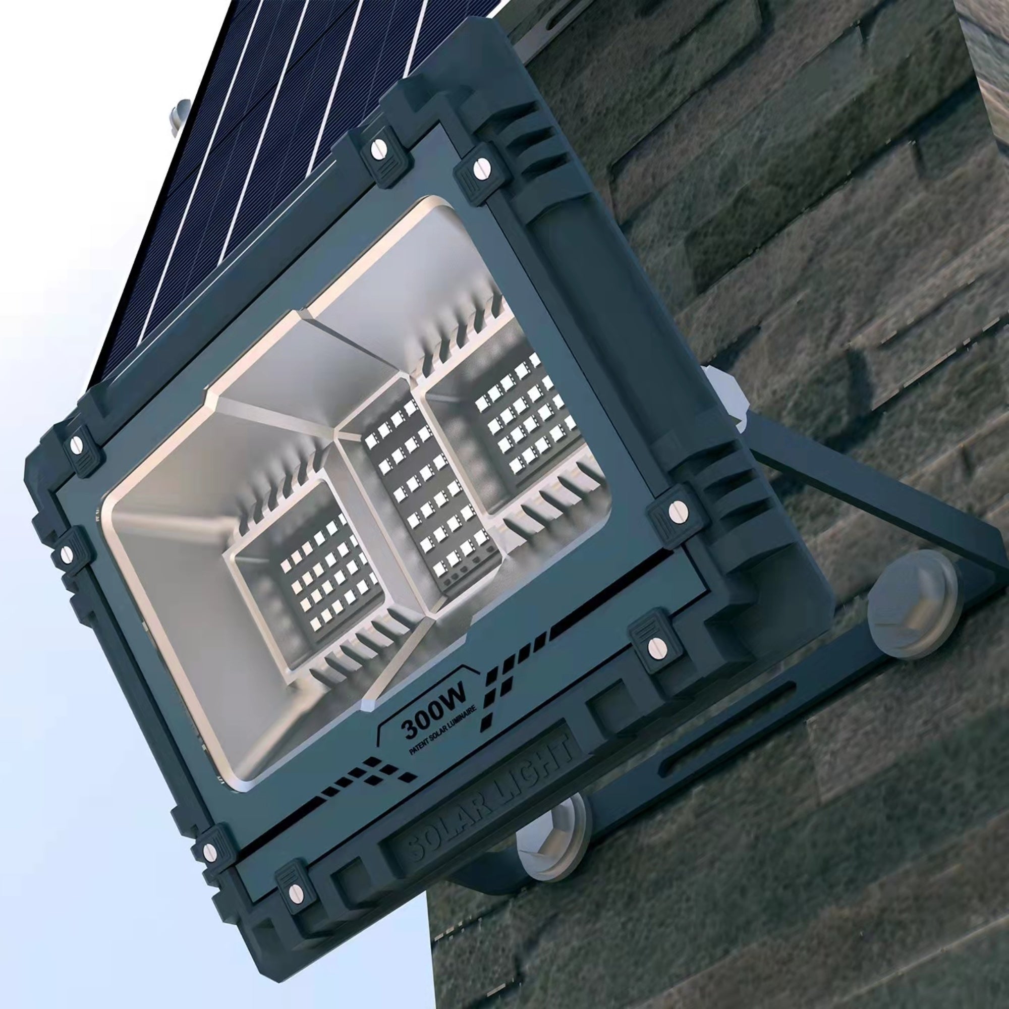 Large Solar Outdoor Flood Light 100W LED