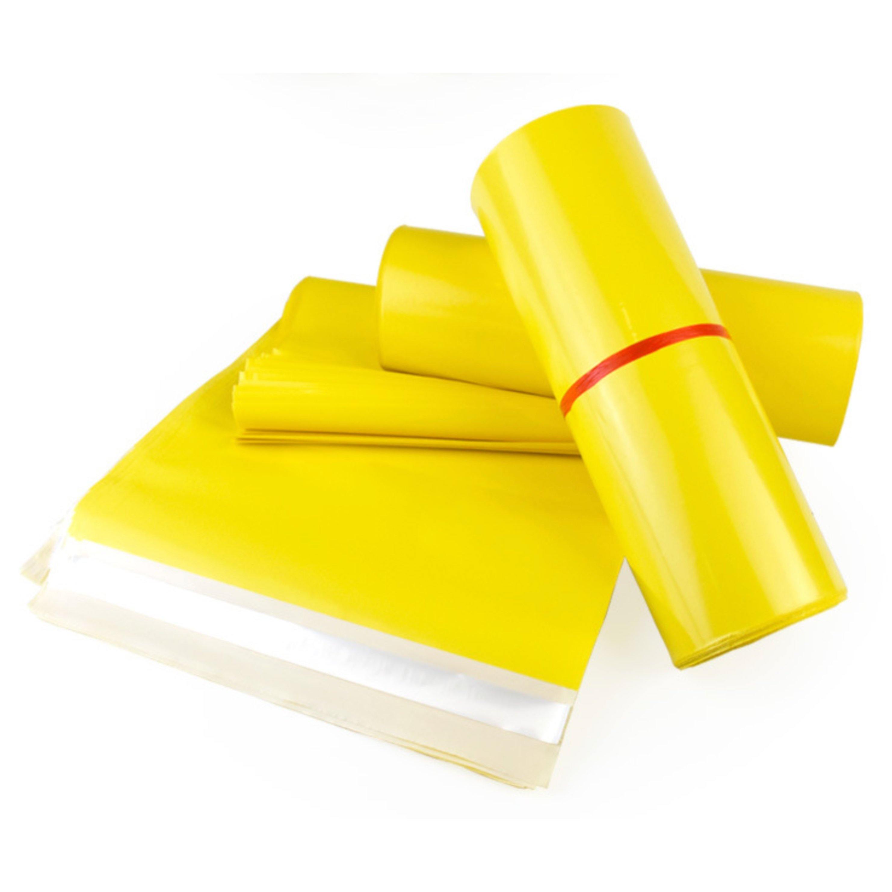 10x13" Yellow Poly Mailers 100-pack - Silipac