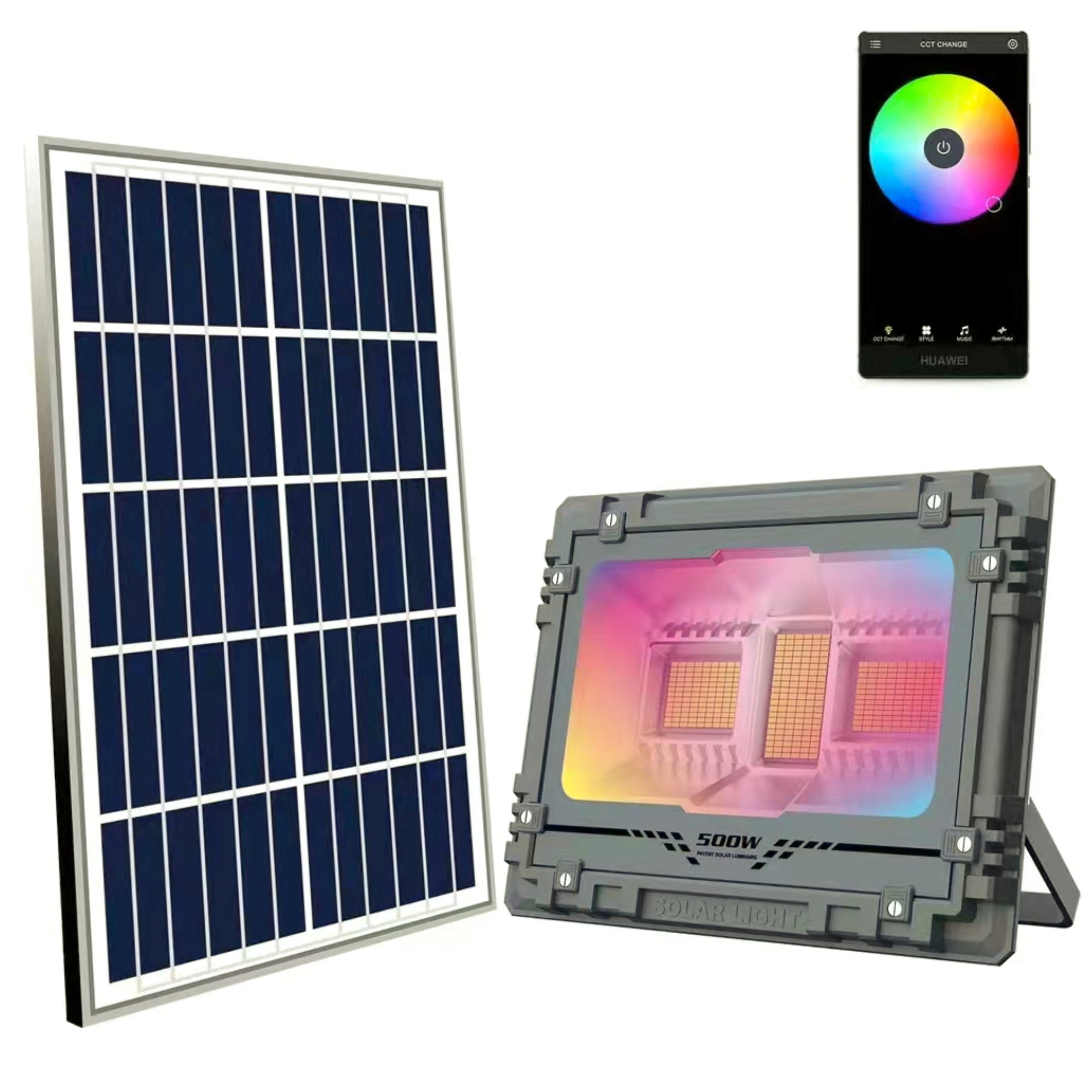 Large Solar Outdoor Flood Light 100W LED